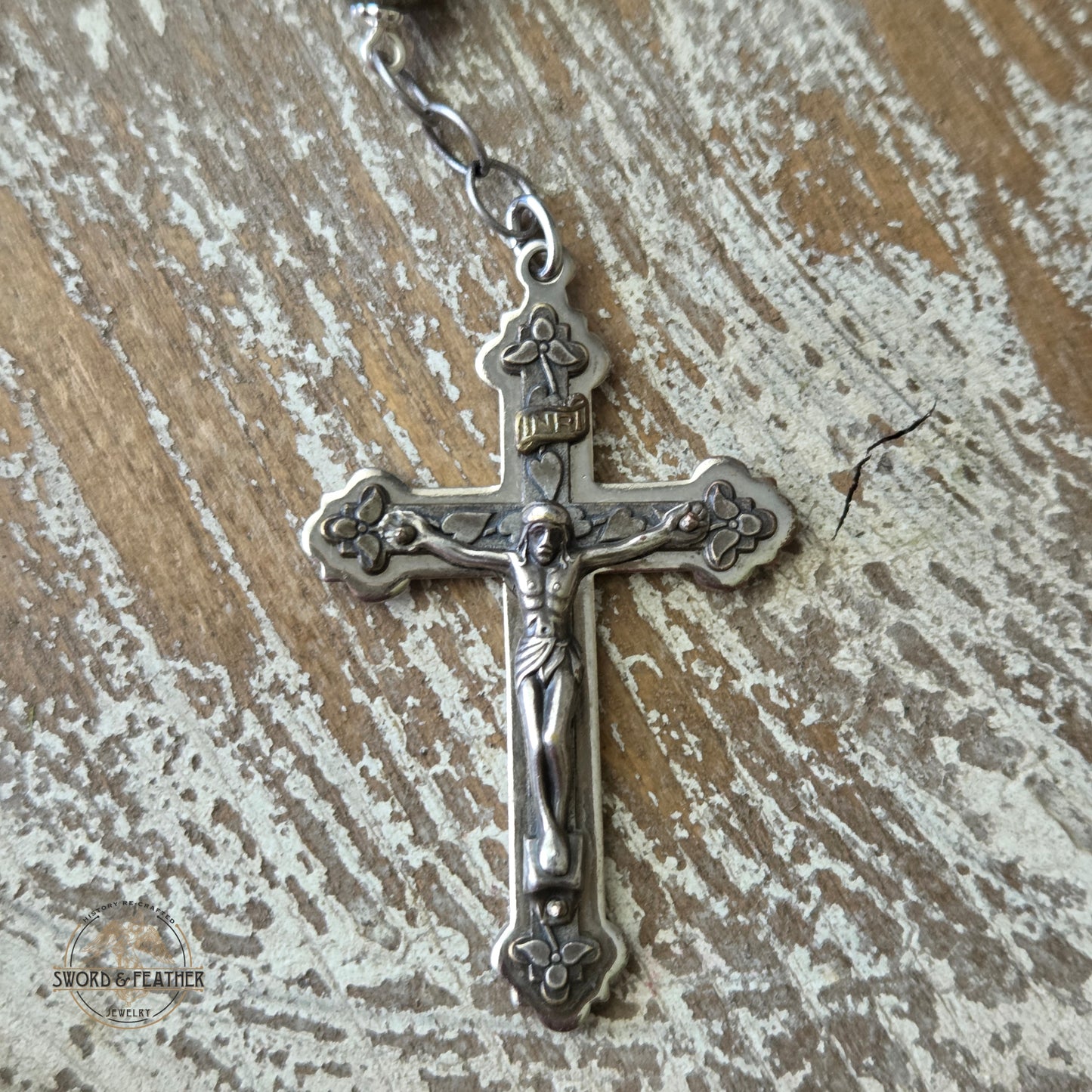 Labradorite Pocket Rosary
