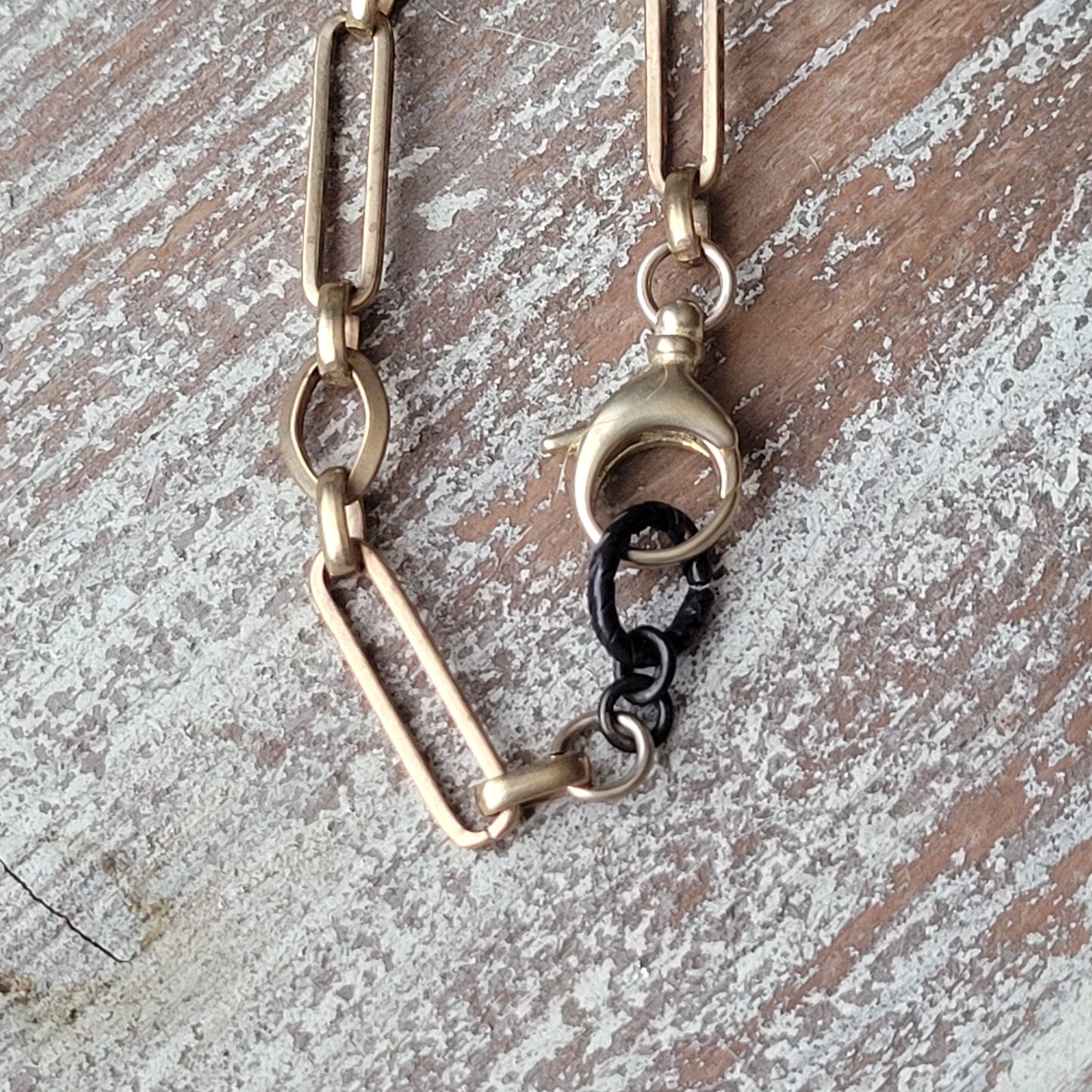 Rustic Artisan Spanish Rutilated Quartz cross necklace