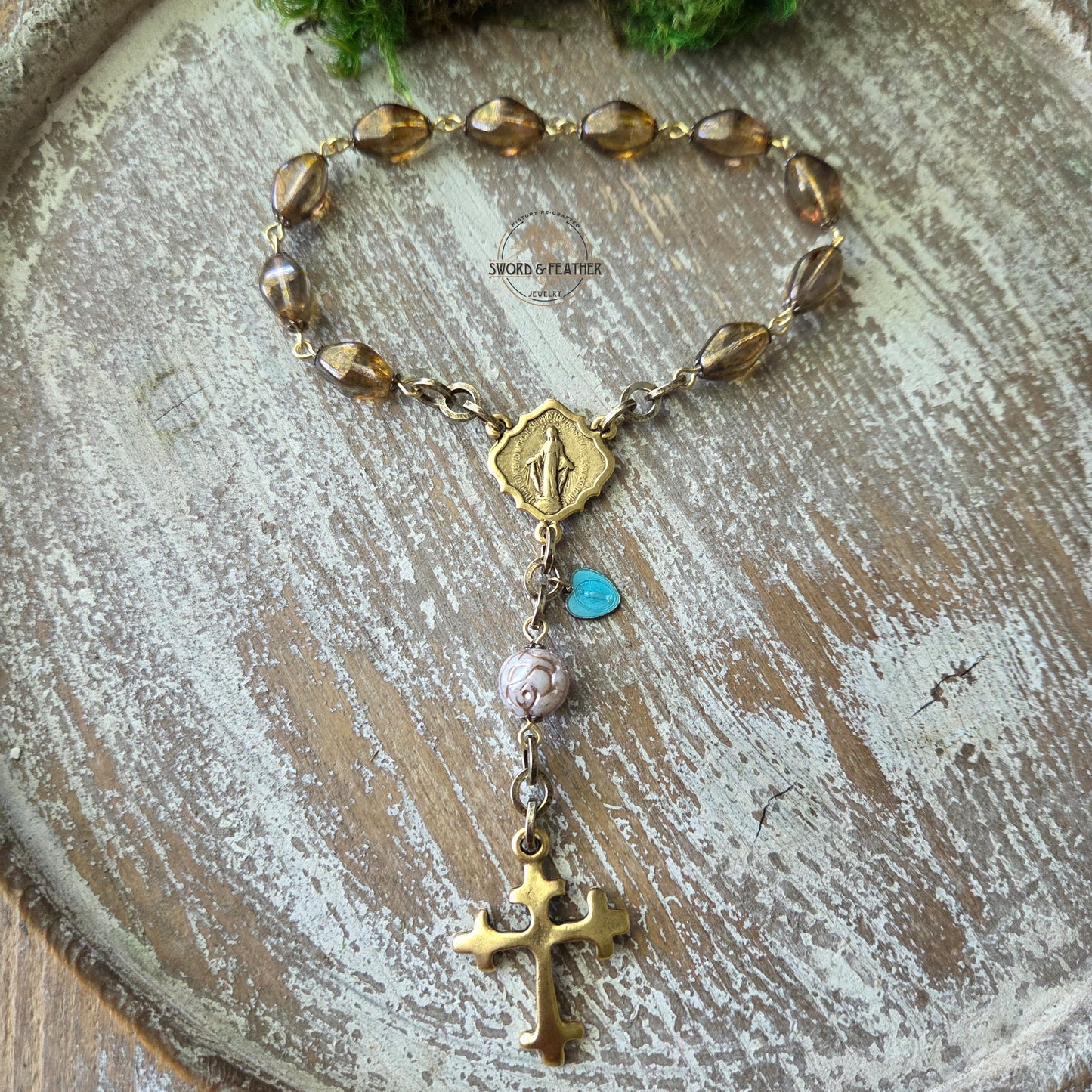 Spanish Cross Pocket Rosary