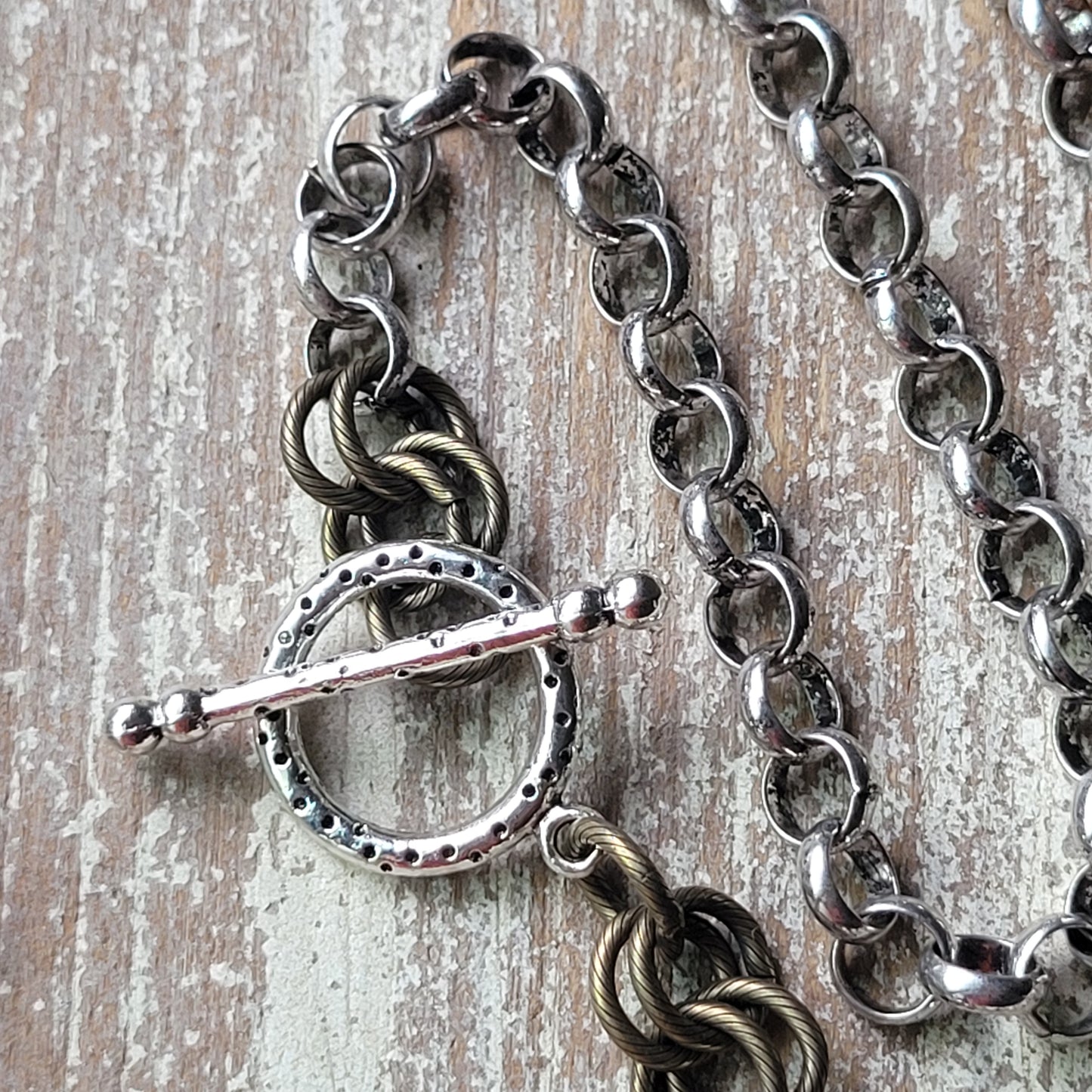 Silver Star Cross necklace