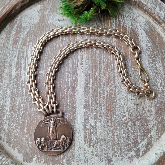 WWI Italian Victory Medal necklace