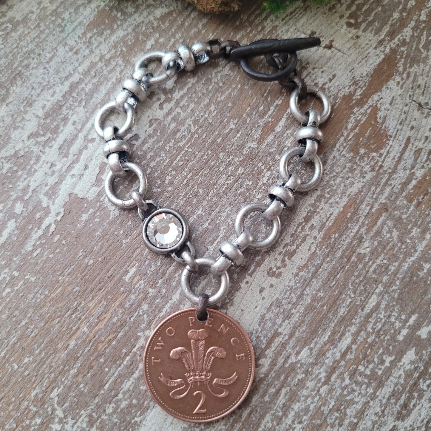 Two Pence Coin bracelet