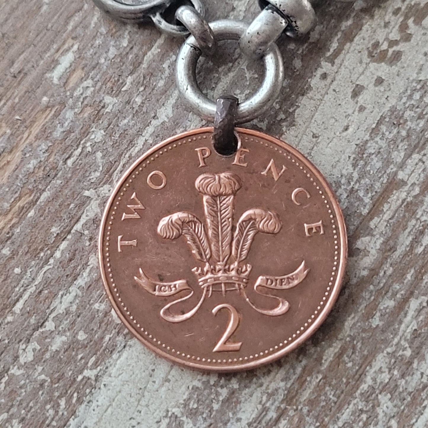 Two Pence Coin bracelet