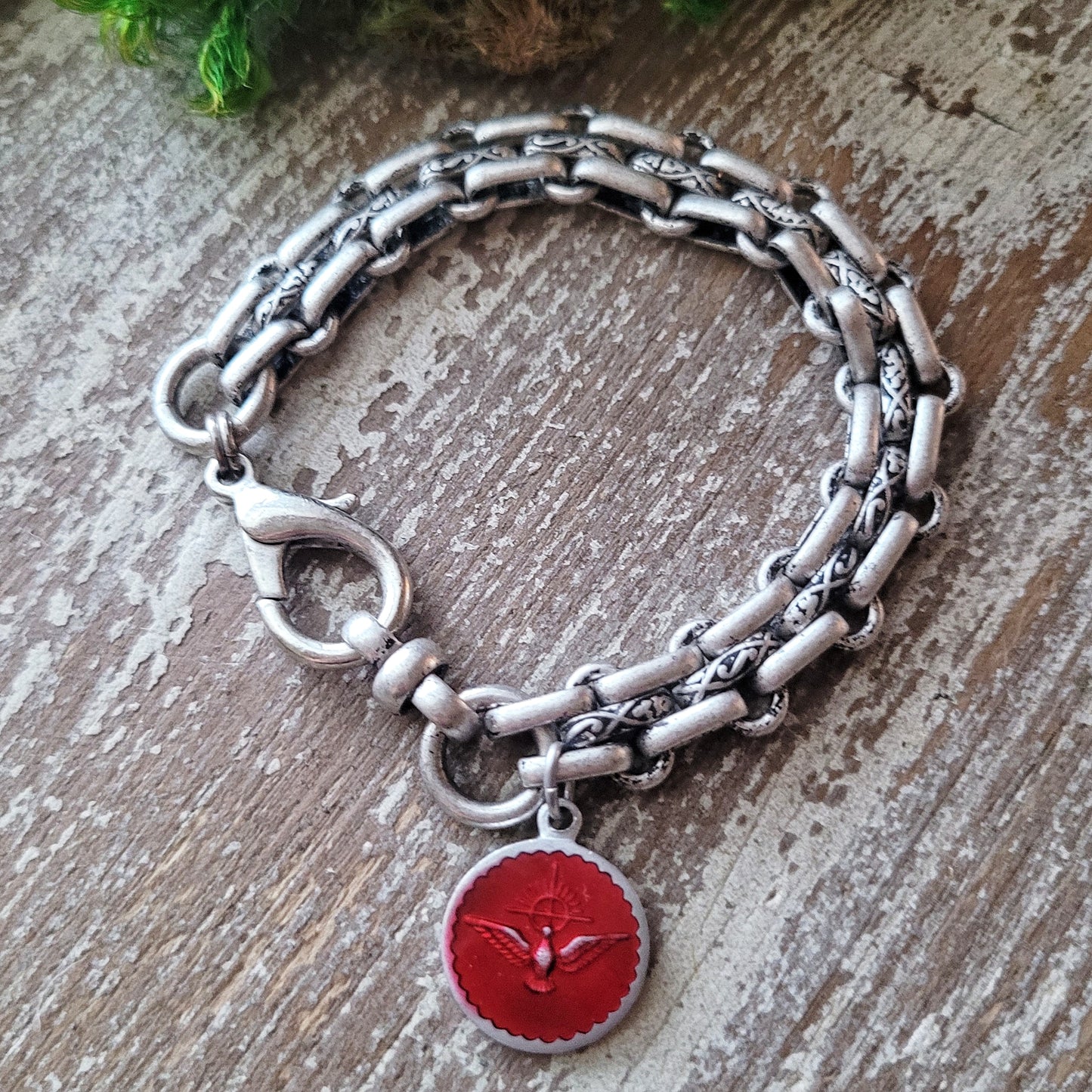 Vintage Holy Spirit bracelet