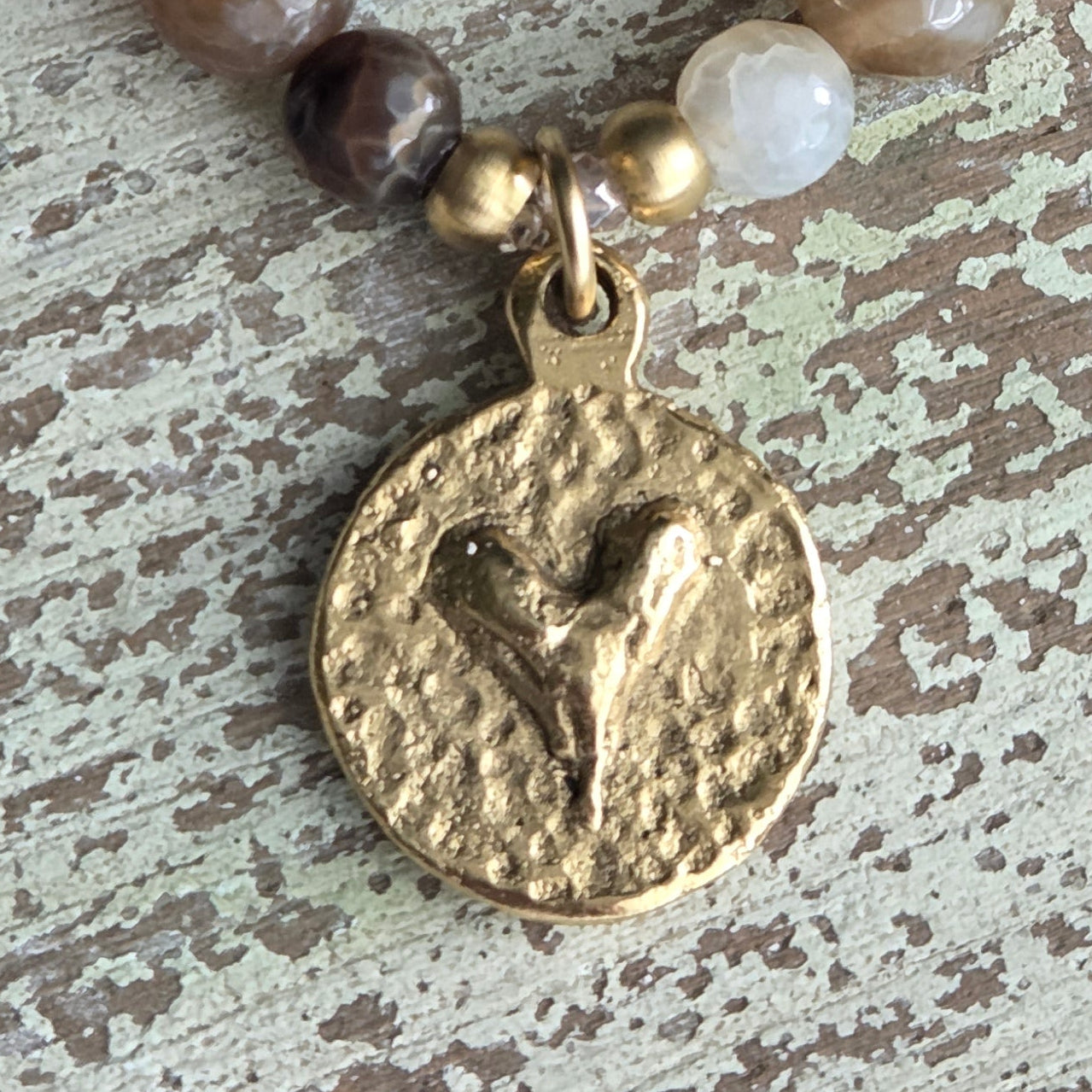 Baroque Pearl Boho Cross/Heart