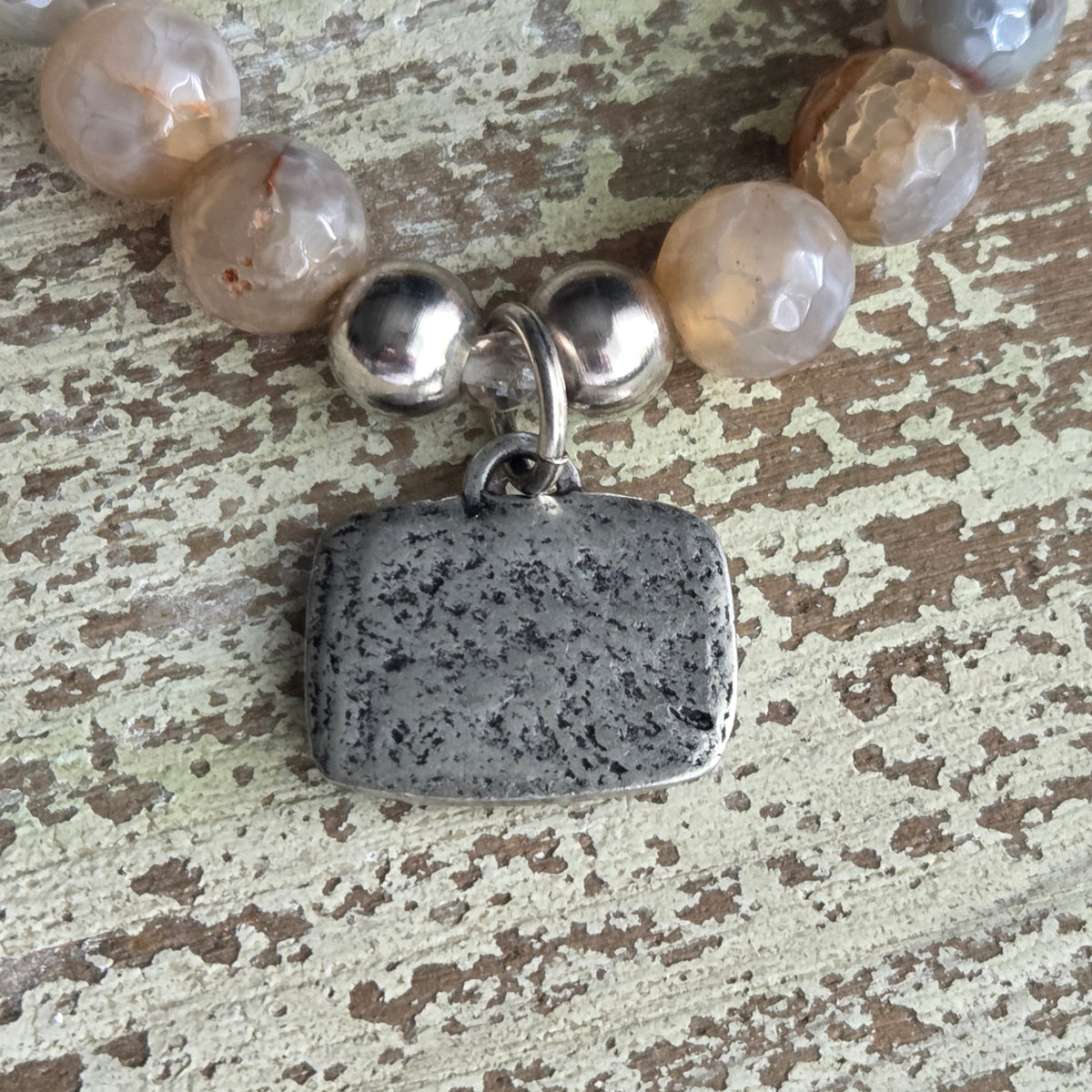 Mystic Coated Agate Swallow Bracelet