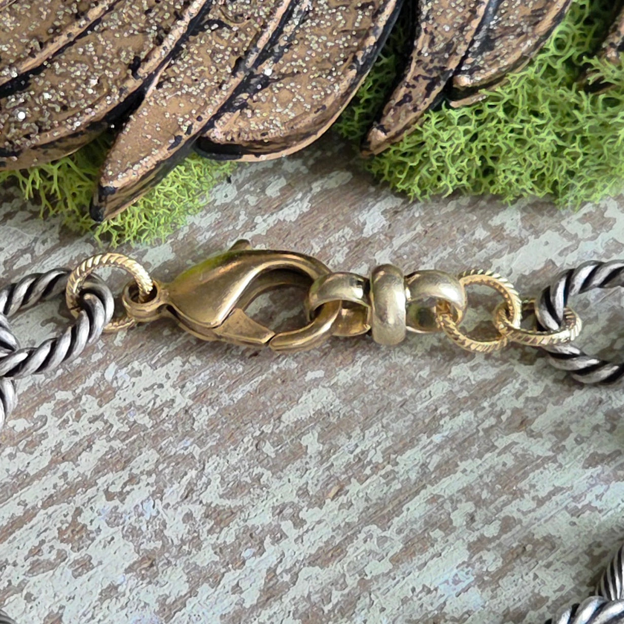 1987 Vatican Assumption of Mary Coin Bracelet