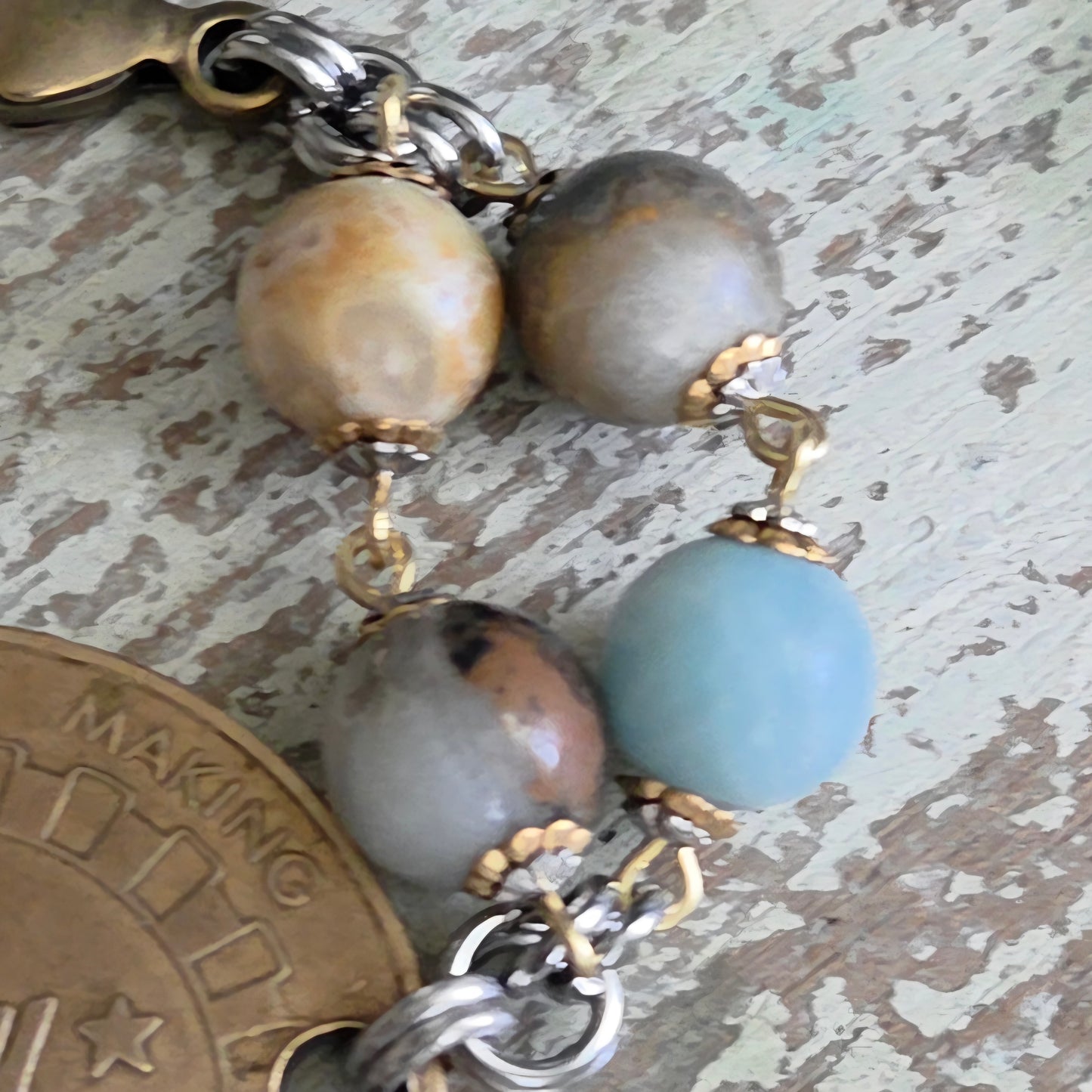 Early 1970's Tony Lama Boot Company Advertising Token Bracelet