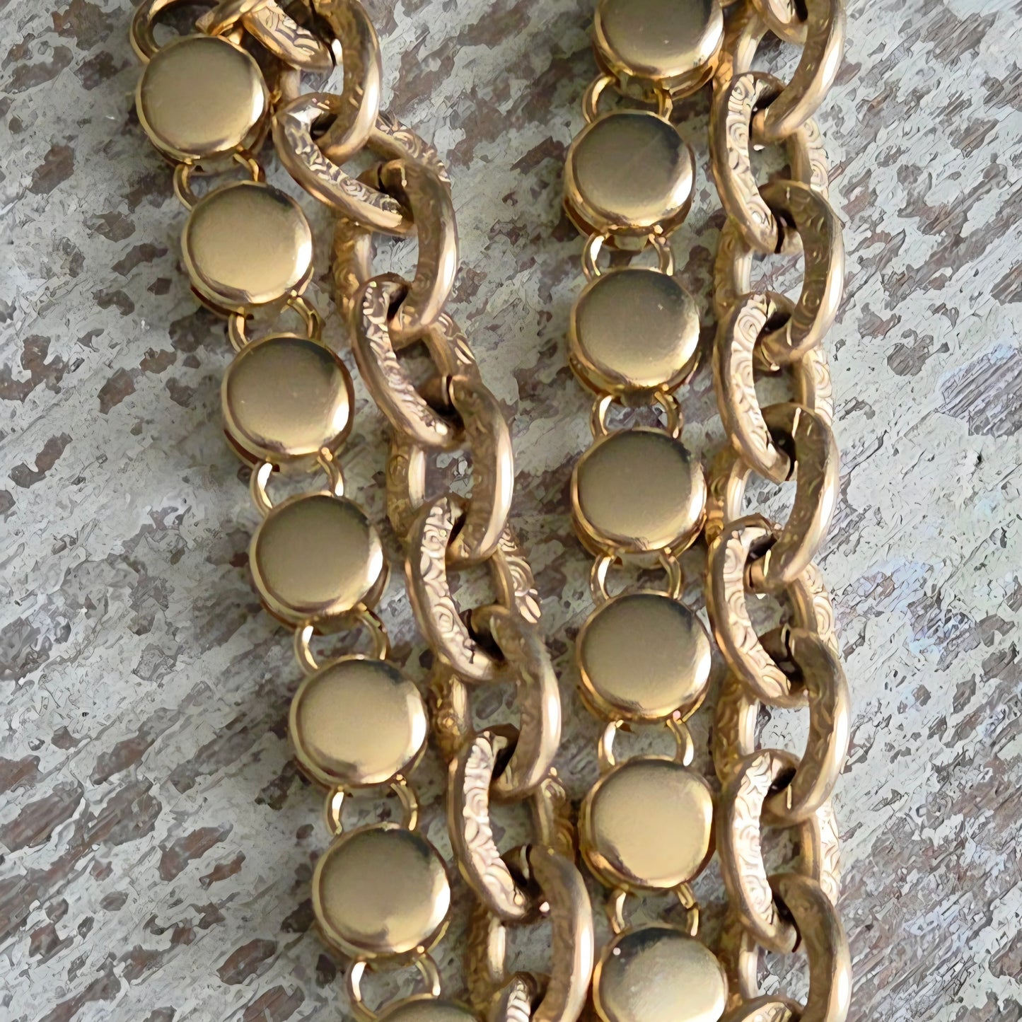 Gold Bling Rustic Bee Bracelet