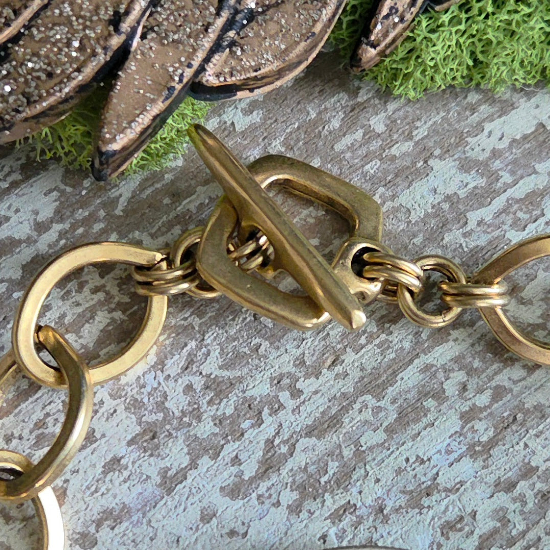Vintage 1975 Vatican Jubilee Holy Door Coin Bracelet