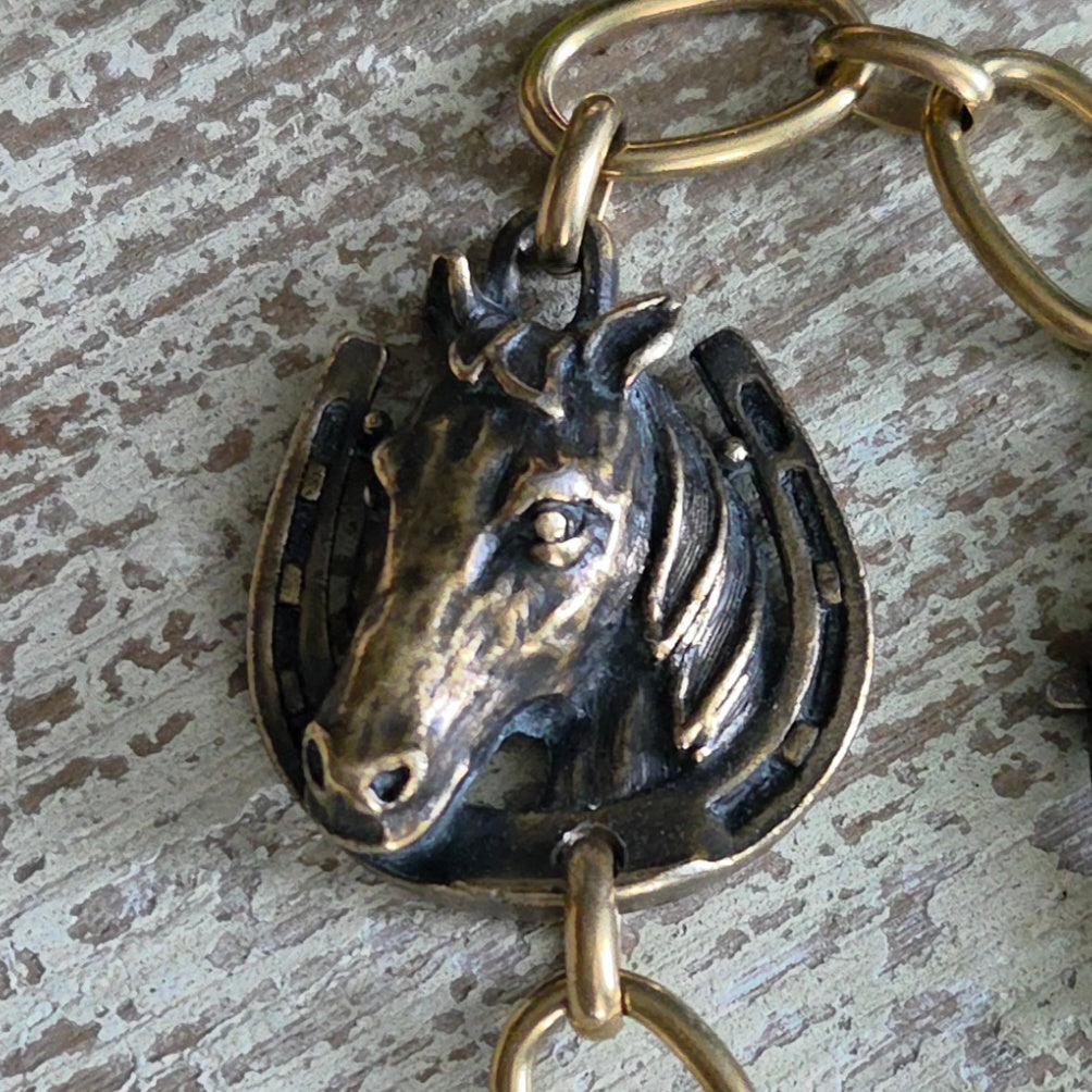 Antique Equestrian Bracelet