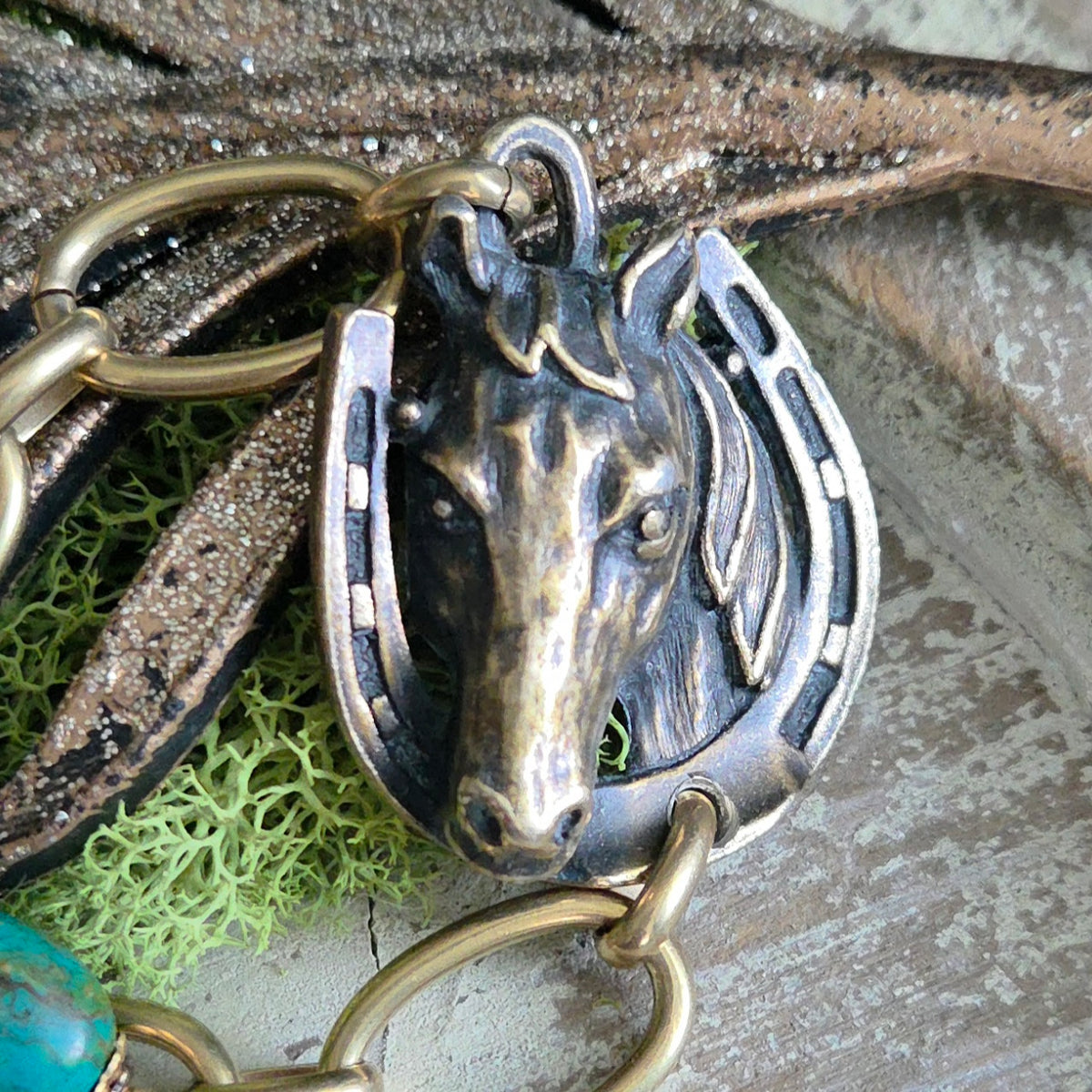 Antique Equestrian Bracelet