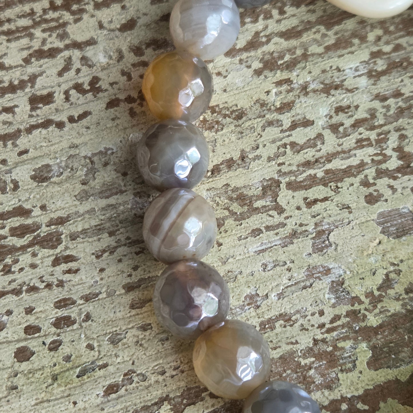 Mystic Agate Butterfly Bracelet